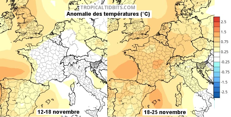 Image d'illustration pour Prévision mensuelle : quel temps pour Novembre ?