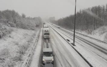 Image d'illustration pour Pluie, vent et neige : intempéries au passage de la tempête Ana