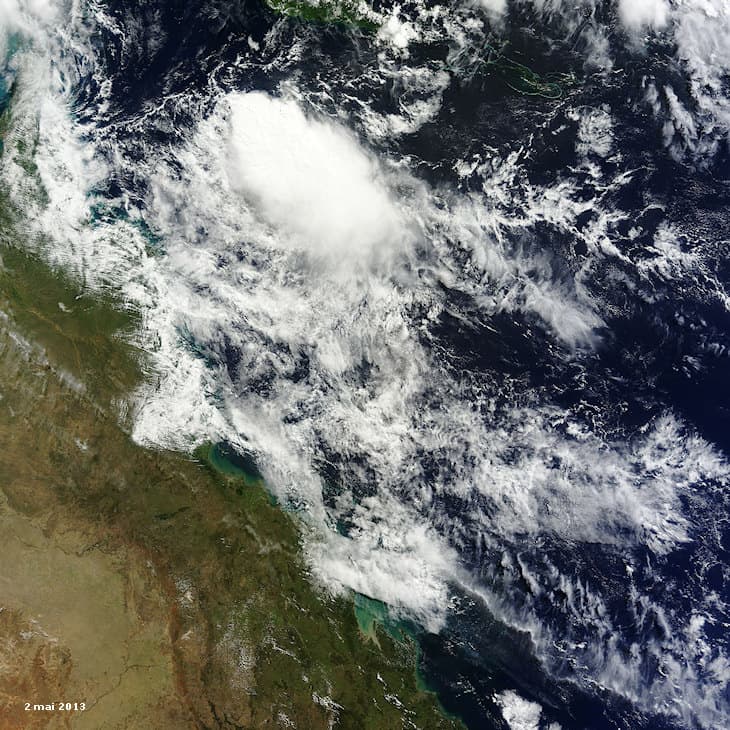 Image d'illustration pour Alerte cyclonique levée en Australie (Ex-Zane)